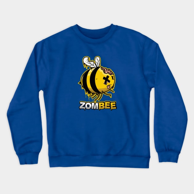 Zombee Crewneck Sweatshirt by raxarts